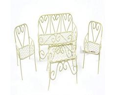 Touch of Nature Garten-Set, Mini, 4-teilig cremefarben