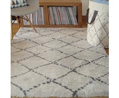 Art for Kids Zottelteppich „Nomad“, 120 x 170 cm, 100 % Polypropylen-Öko-Tex 100, beige