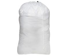 Commercial Heavy Duty Jumbo Größe Nylon Wäschesack, Nylon, weiß, 30 x 40