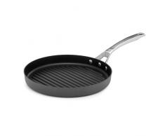 Calphalon 1948254 Signature Grillpfanne, harteloxiert, Antihaftbeschichtung, 30,5 cm, Schwarz Grillpfanne 12 Inch schwarz