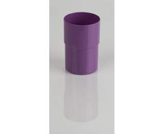 Kimmel Tasse Trinkbecher Becher bruchsicher stapelbar Mehrweg 180 ml, Kunststoff, Violett