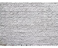 AG Design FTxxl 1442 Weiße Ziegel, Papier Fototapete - 360x255 cm - 4 teile, Papier, multicolor, 0,1 x 360 x 255 cm