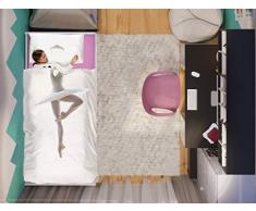 Italian Bed Linen Bettwäsche Kids Digital, 1 Poster Für 1 Person Ballerina