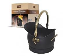 De Vielle Ascheeimer, Edelstahl, Large