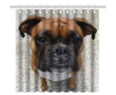 wknoon 182,9 x 182,9 cm Vorhang für die Dusche, Gruppe von Sweet Pets zusammen – Katzen und Hunde, wasserdicht Polyester Stoff Dekorative Badezimmer Bad Vorhänge, Polyester-Mischgewebe, 25, 72 Inches x 72 Inches