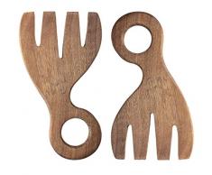 Bloomingville Web Product Name Salatbesteck, Braun