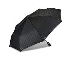 CUBY UV-Sonnenschirm, kompakt, faltbar, automatisches Öffnen und Schließen für Winddicht, regendicht & 99% UV-Schutz, Sonnenschirm mit schwarzer UV-Schutzbeschichtung Black Gewen