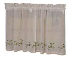 Gardine Chic Garden Path Etage, 61 cm, Efeu