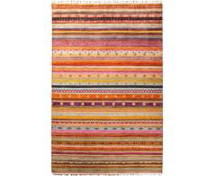 Solo Rugs Lori Bohemian Teppich, handgeknüpft, 1,83 m x 2,7 m, Mehrfarbig