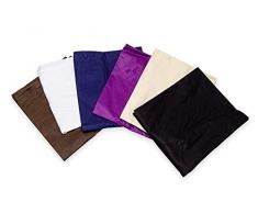 pillowtex Baumwolle Körper Kissen Abdeckung (schwarz – 50,8 x 182,9 cm)