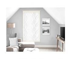 Soleil docre Liane Scheibengardine, Polyester, Weiß, 60 x 160 cm