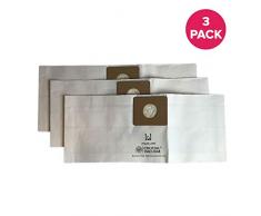 3 hohe Qualität Typ B Staubsaugerbeutel für VAC 2 & 2,5 Gallonen Nass/Trockensauger; Vergleichen um VAC Teil keine. sv-9066800; Entworfen und Hergestellt von Think Crucial