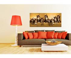 AG Design FTG 0904 Kätzchen, Papier Fototapete - 202x90 cm - 1 Teil, Papier, multicolor, 0,1 x 202 x 90 cm