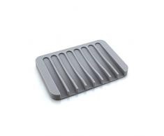 Seifenschale für Badezimmer, Seifenschale, Halter, Ständer, für Dusche, Silikon, Gummi, Abtropfgestell für Bar, Seife, Schwamm, Schrubber, Badezimmer, Küche, Spüle, spülmaschinenfest, leitet Wasser, verlängert die Lebensdauer