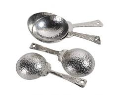 Crosby & Taylor Römische Messbecher aus Zinn