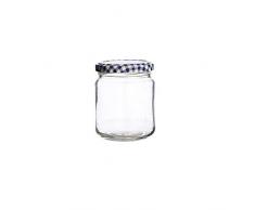 Kilner 0025.571 Rundes Drehverschluss Einkochglas, 228 ml Einmachglas, Glas, Transparent