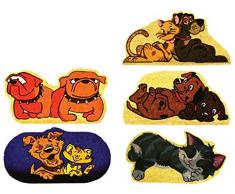 Velcoc Kokos Fußmatte 14 Kera geformter, Mehrfarbig, one Size