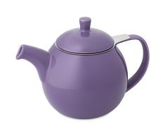 Forlife Curve Teekanne mit Teesieb, 680 ml, Violett