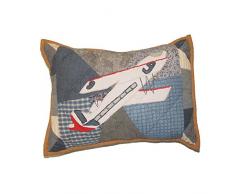 Patch Magic Nackenkissen Flugzeug Mehrfarbig