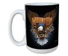 Tree-Free Greetings lm44296 Flügel breit: Jesaja 40: 31 Keramik Becher mit Henkel/, 15-Ounce