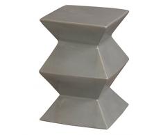 Emissary Home & Garden 12995GR Hocker, Grau