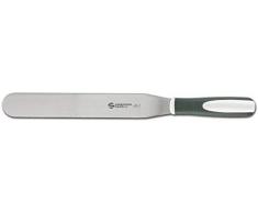 Sanelli Ambrogio Linie TECNA Farbe Pfannenwender für geraden Koch, zum Verschieben von Speisen in der Küche, auf dem Grill, auf dem Grill und für Backwaren, Edelstahl