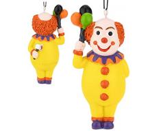 Tree Buddees Gruseliger Clown mit blutiger Axt Halloween Weihnachten Ornament