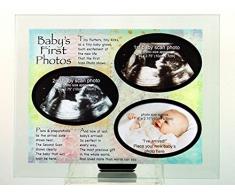 StealStreet gwe-831 Baby s Firsts Inspirierende Glas Rechteck Bild Rahmen, Multi