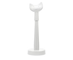 koziol Ersatzrollenhalter Miaou , Kunststoff, solid weiß, 12.8 x 12.8 x 36.9 cm