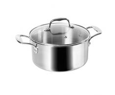 Sitram RAPSODY Kochtopf, Edelstahl, silberfarben