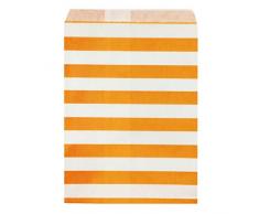 Wrapables Geschenktüten, horizontal, Orange, 25 Stück