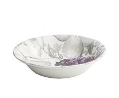 Fairmont & Main Clematis Salatschüssel, Violett und Grau, 26 cm