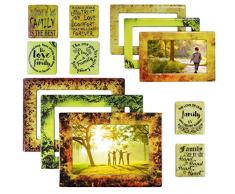 Magnetischer Bilderrahmen Kühlschrankmagnet Foto-Collage Kühlschrank Schließfach Foto Geschenk Familie Mutter Lehrer Trainer Freund Kollege Büro Glaube, Arbeit / Büro, 5x7 4x6 3.5x5 3x5 2.5x3 and wallet