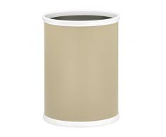 Kraftware Abfall Korb, oval, elfenbeinfarben, 14 