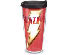 Tervis 1322777 Isolierbecher mit Deckel und Deckel, Titan, farblos, 24oz