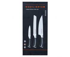 Equilibrium by Rockingham Forge RF-3519 Messerset, Edelstahl, Blacl