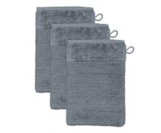 Möve Bamboo Luxe Waschhandschuhe, Stone, 20 x 15 cm, 3