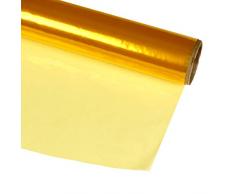 Hygloss Cellophan Geschenkpapier Rolle gelb
