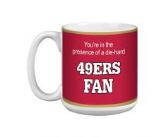 Tree-Free Greetings XM28134 49ers Football Fan Jumbo-Tasse, 570 ml