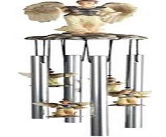 StealStreet SS-G-41754 Gabriel Windspiel mit kleinen Erzengeln, 58,4 cm