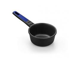BRA Advanced Stielkasserolle 16 cm, Aluguss mit Antihaftbeschichtung, ohne PFOA super verstärkt für hervorragende Leistung und hohe Kratz- und Abriebfestigkeit, induktionsgeeignet,