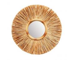 Bloomingville Web Product Name Wandspiegel, braun