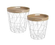 DCASA Set mit 2 Tischen mit Betttablett, nicht anwendbar