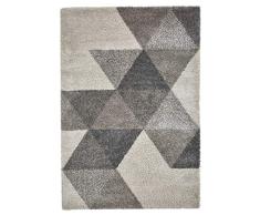 Think Rugs Royal Nomadic 5741 Shaggy Rug Teppich, cremefarben, 160 x 220 cm