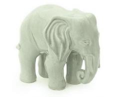 NOVICA 166363 Dekofigur Elefant Grace Celadon, Keramik