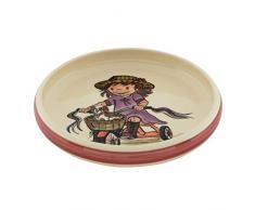 Kuhn Rikon 39520 Kinderteller Fahrrad 18cm, Mehrfarbig