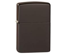 Zippo Unisex-Erwachsene Brown Matte Pocket Classic Lighter, braun, One Size