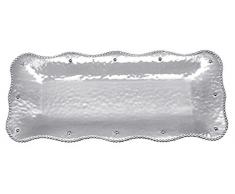 MARIPOSA Sueno Tablett, rechteckig, silberfarben