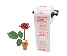 JustPaperRoses 1. Hochzeitstag Papier Schreibtisch Rose und TP (Bundle Preis)