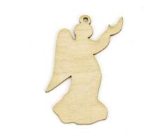 Kel-Toy Inc FXW24302 Dekofigur aus Holz, Laserschnitt